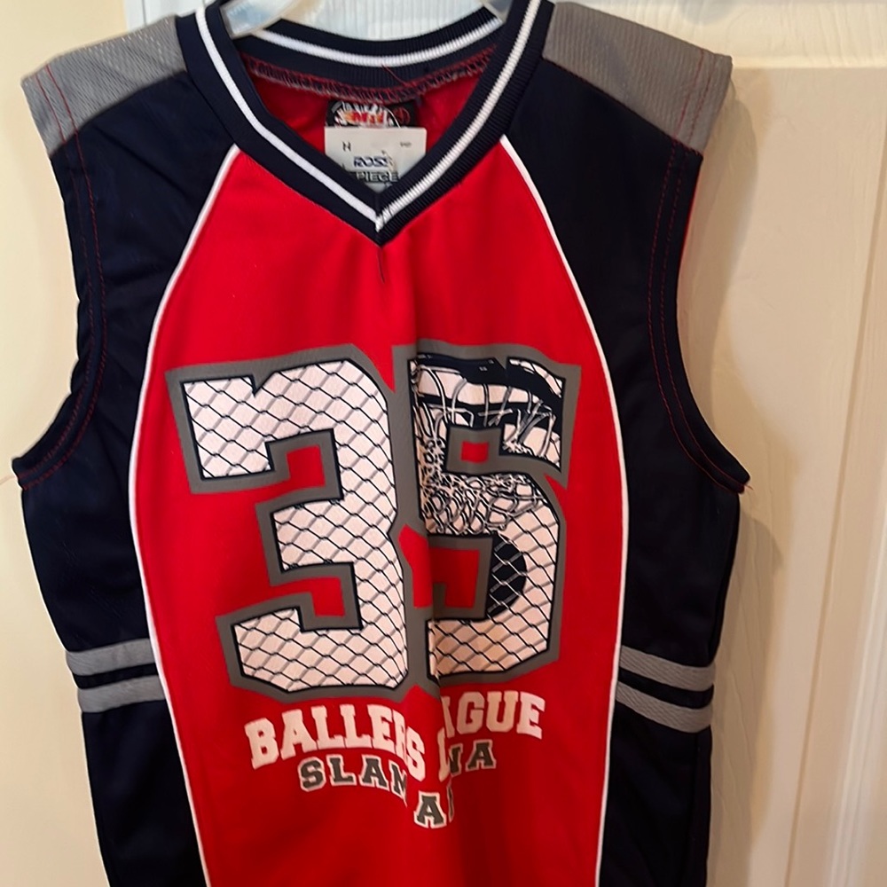 Basket ball fan, Mad Game respect in hot red